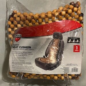 NWT Wooden Beaded Car Seat